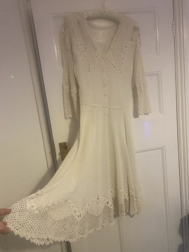 Vintage crochet dress - crochet,