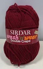 2x Sirdar Wash'n'Wear Double