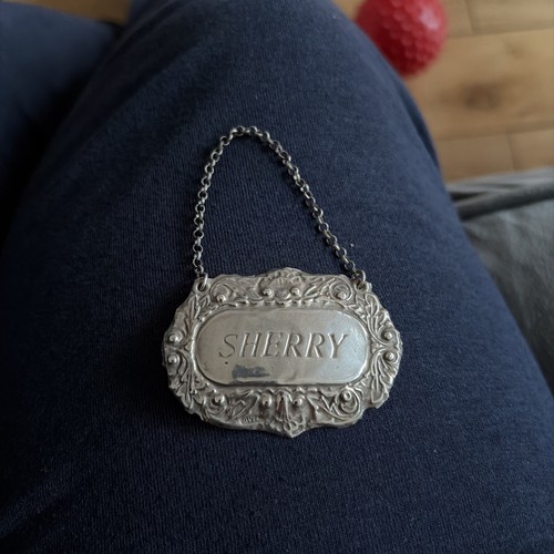 Vintage antique silver sherry - silver,
