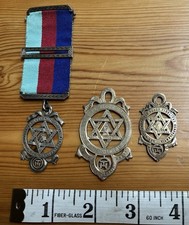 3 Silver / Silver Gilt Masonic