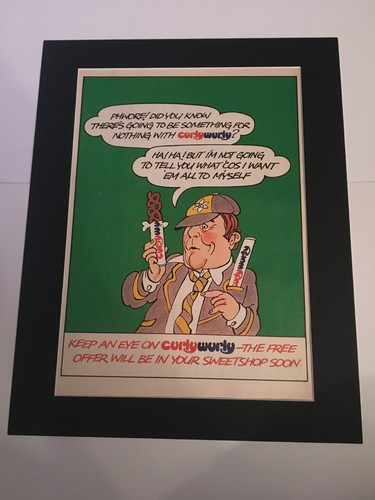 Curly wurly cadburys 1973 - curly,