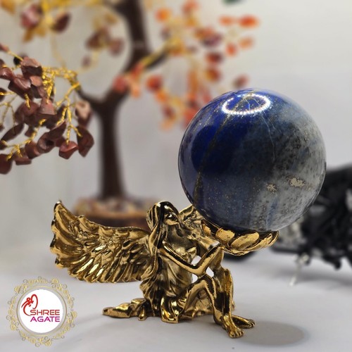 Natural lapis lazuli sphere - lapis,