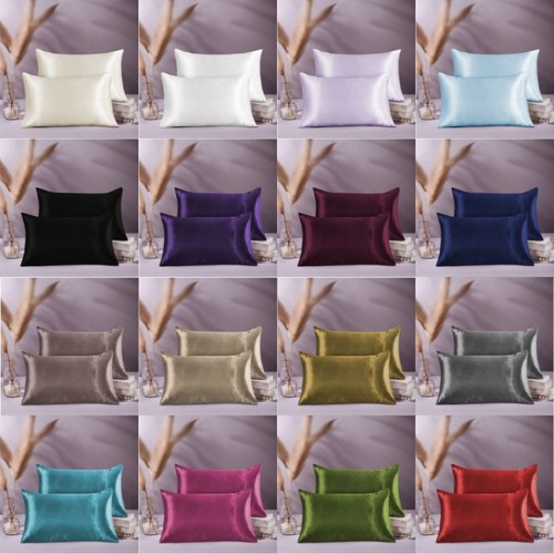Pack satin silk - 2, pillowcase