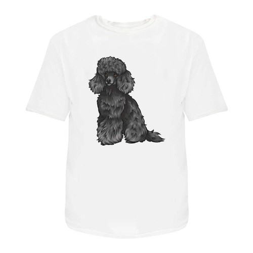 Black toy poodle unisex - 'black, poodle'