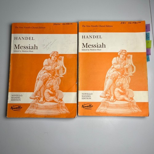Handel messiah the new novello - the,