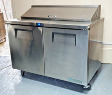 TRUE 2 Door Pizza Prep Fridge TSSU 48-12-HC Deli Counter Bench Chiller