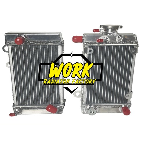 Left right aluminum radiator - left,