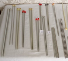 Vintage 10+Sets of Knitting Needles/Crochet Hooks(2) Double Ended Needles
