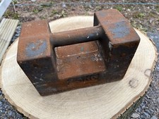 25kg Cast Iron Weight Vintage Farm Gazeebo Tent Parasol Heavy Marquee, Door stop