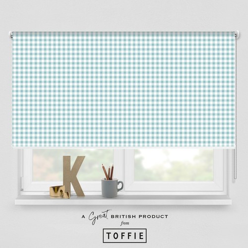 Gingham checked in duck - 71-,