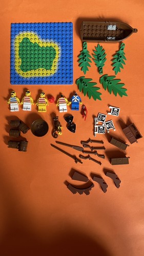 Vintage lego pirate pieces - pirate,