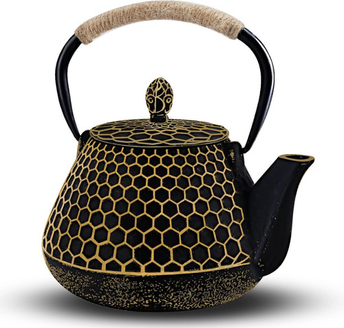 Cast iron tea pot - iron,