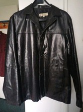 Italian Black Leather Jacket