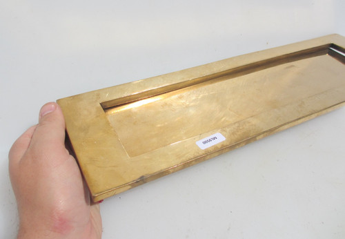 Large vintage bronze - bronze, letterbox