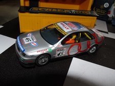 SCALEXTRIC AUDI A4 BTCC Car With Lights & New Rear Tyres !