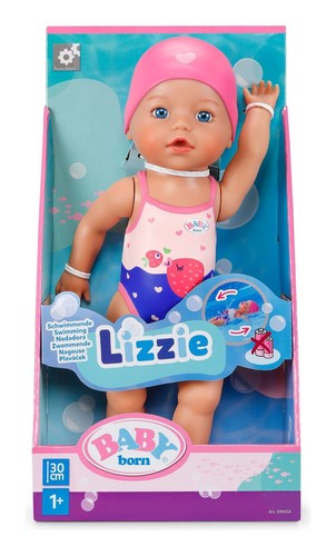 Baby born lizzie swim girl - baby,