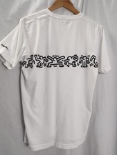 Keith Haring 1st Exhibition UT Graphic T-Shirt  Cotton Size M