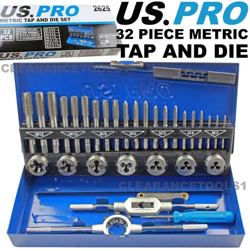 Pro piece metric tap and - us, 32