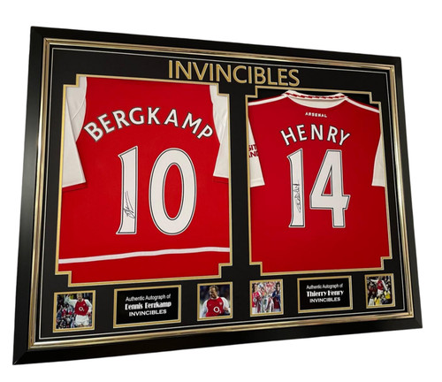 Framed dennis bergkamp and - framed,
