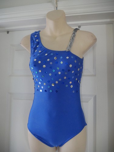 Blue starlite leotard size - size, 3