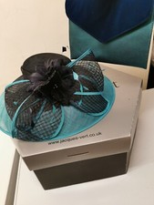 Jacques Vert Formal Fascinater Hat With Bag (Without Box)