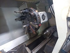 COLCHESTER TORNADO 100 CNC LATHE fanuac otc 50mm spindle bore manual chuck  