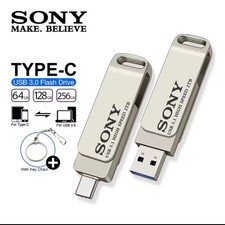 Sony USB 3.0 Flash Drive 16GB-2TB High Speed Metal Memory Stick Pen Drive Laptop