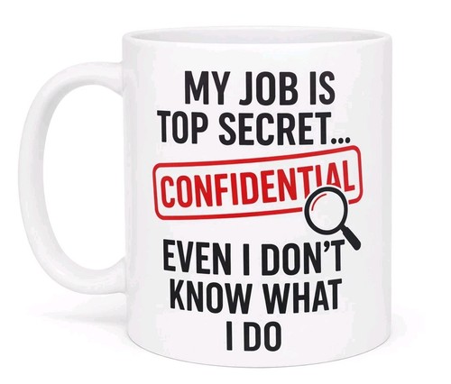 Sarcastic office coffee mug - office,