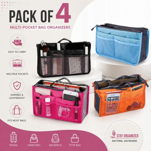 Women organizer handbag - women, travel
