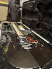 Musicman Valentine Trans Black Electric Guitar