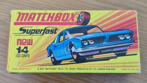 Vintage matchbox superfast - matchbox, no