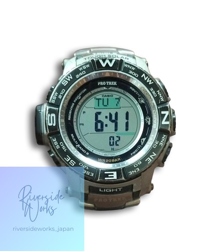 Casio solar radio pro trek - casio,