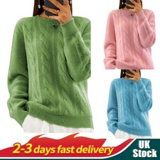 Ladies Knitted Sweater Jumper