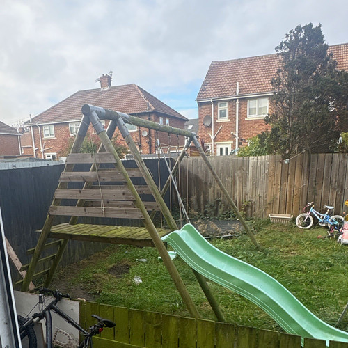 Wooden garden climbing - wooden,