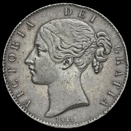 1844 queen victoria - young, head