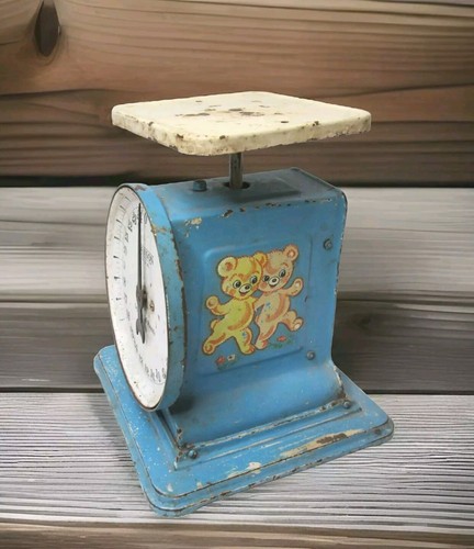 Vtg blue litho - litho, utility