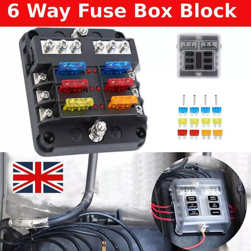 Fuse box block - box, blade