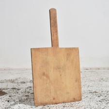 Antique Vintage Wooden Antique Bread Board Pizza Paddle - S