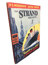 The Strand Magazines May 1936 Agatha Christie , Poirot, Winston Churchill
