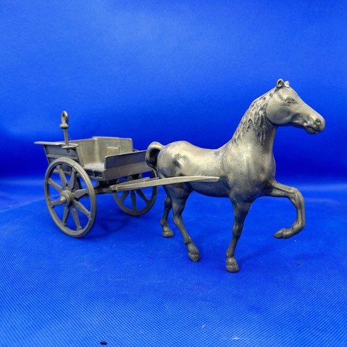 Brass horse trap - horse, &