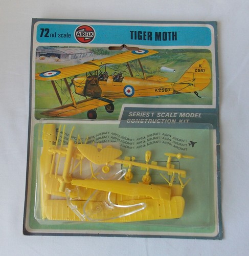 Vintage airfix tiger moth - vintage,
