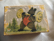 Antique Vintage Wooden Building Blocks 1920s Childrens Construction Toy