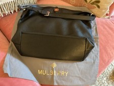Mulberry Handbag Black Leather