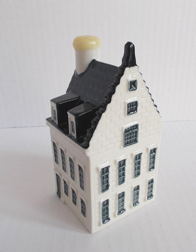 Klm bols blue delft house - blue,