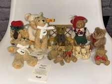 Bundle Of 14 Vintage Teddy Bears Bundle Small Miniature Bears  Including Steiff