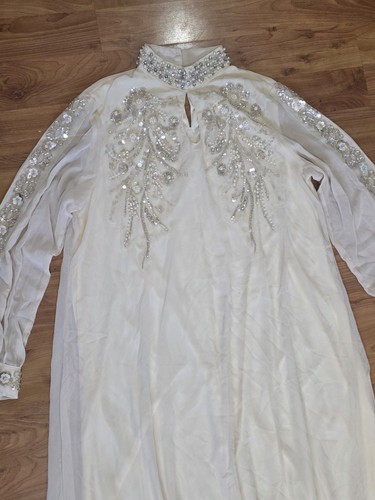 Ivory cream embellished sleeve - ivory,