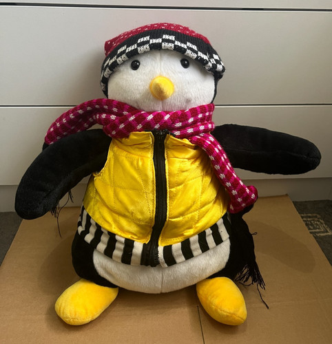 Penguin yellow coat - coat, soft