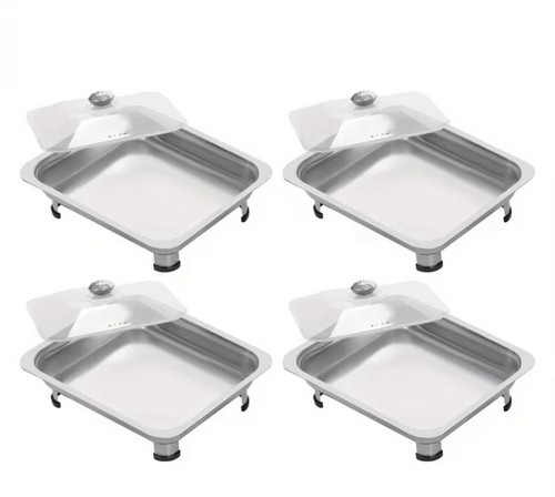 4pcs buffet dish tray - buffet,