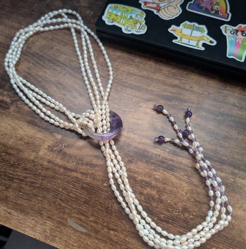 Ladies amethyst genuine - amethyst,