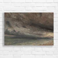 Stormy Ocean Seascape Canvas